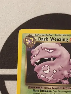 Pokemon Karte Dunkles Smogmog 31/82 Team Rocket Set Pokemon Dark Weezing - Image 4