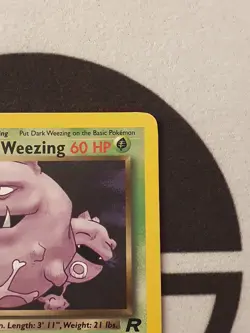 Pokemon Karte Dunkles Smogmog 31/82 Team Rocket Set Pokemon Dark Weezing - Image 5