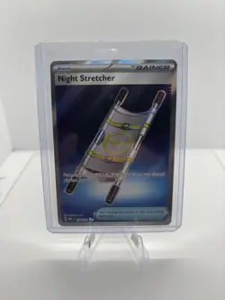 Pokemon Night Stretcher Trainer Ultra Rare Holo Me01: Mega Evolution 173/132 - Image 1