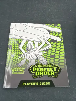 Pokemon TCG Mega Evolutions Perfect Order ETB Player's Guide Only - Image 1