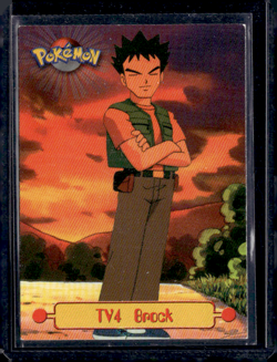 1999 Topps Pokemon TV Animation Edition Brock #TV4 - Image 1