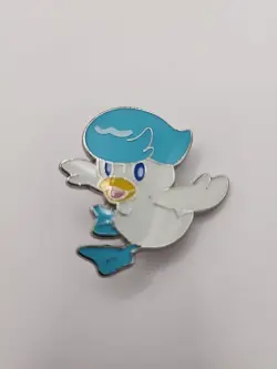 Quaxly Official Pokemon Collector's Pin Enamel Metal Paldea Pin Collection 2023 - Image 1