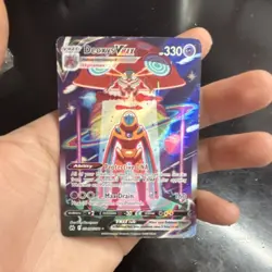 Pokemon Deoxys VMAX Full Art Ultra Rare Holo GG45/GG70 Crown Zenith 330 HP - Image 1