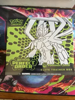 Pokemon TCG Perfect Order PKC Pokemon Center Elite Trainer Box ETB Fast Shipping - Image 1