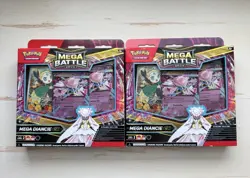 Pokemon TCG: Mega Battle Deck Mega Diancie Ex - Factory Sealed (Lot Of 2) - Image 1