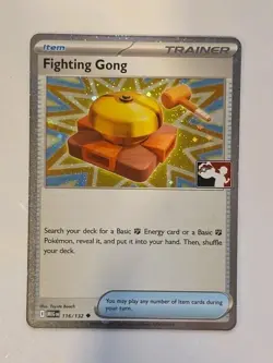 Fighting Gong Cosmo Holo Pokemon Play Prize Pack Series 8 116/132 NM - Image 1