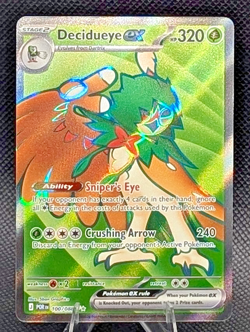 Decidueye Ex 100/088 Perfect Order Ultra Rare NM Pokemon English - Image 1