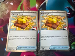 2X Cosmo Holi Pokemon Fighting Gong 116/132 Prize Pack Series 8 - NM - Image 2