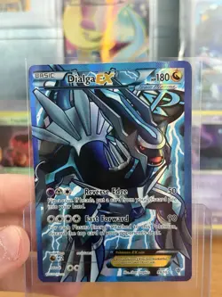 Pokemon Dialga EX Full Art Ultra Rare Holo Plasma Blast 99/101 Basic 180 HP - Image 1