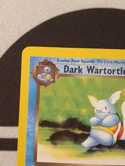 Pokemon Karte Dunkles Schillok 46/82 Team Rocket Set Pokemon Dark Wartortle - Image 4