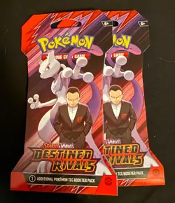 (HEAVY)🔥 32.70g Pokemon TCG Destined Rivals Sleeved Booster Pack Factory Sealed - Image 2
