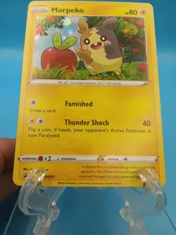 Morpeko SWSH031 - SWSH Holo Black Star Promo - Pokemon TCG - Image 3