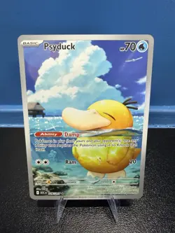 Psyduck 226/217 Illustration Rare Ascended Heroes Near Mint Pokemon Pre Owned - Image 1