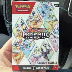 Pokemon TCG: S&V Prismatic Evolutions Booster Bundle (6pks) Factory Sealed - Image 1