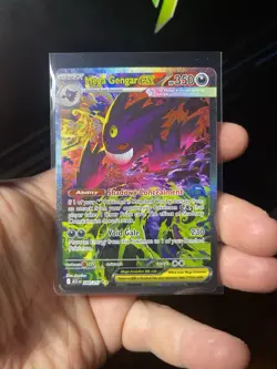 Mega Gengar ex 284/217 SIR Secret Rare Pokemon Ascended Heroes MINT Pack Fresh - Image 3