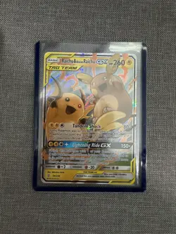 Raichu and Alolan Raichu GX 54/236 Ultra Rare Pokemon TCG - Image 1