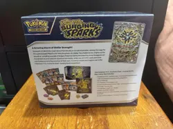 Pokemon Scarlet And Violet Surging Sparks ETB Sealed - Image 2