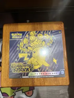 Pokemon Scarlet And Violet Surging Sparks ETB Sealed - Image 3
