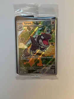 Pokemon - Tyrunt 070 Pokemon Center Stamp Black Star Promo SEALED - Image 1