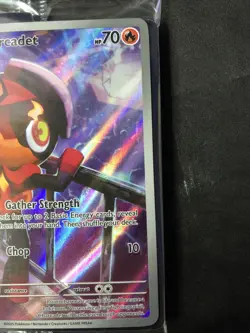 Charcadet 022 ETB Black Star Promo - Pokemon TCG Phantasmal Flames - NM+/SEALED - Image 3