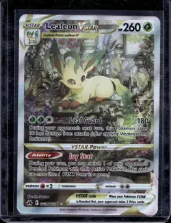 Pokemon Crown Zenith: Galarian Gallery Leafeon VSTAR GG35/GG70 - Image 1