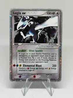 2005 Pokemon EX Unseen Forces Lugia EX Holo Foil Rare 105/115 - Image 1