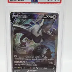 Pokemon Lugia V Silver Tempest Full Alt Art #186 PSA 9 Mint - Image 2