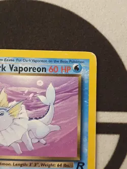 Pokemon Karte Dunkles Aquana 45/82 Team Rocket Set Pokemon Dark Vaporeon - Image 5