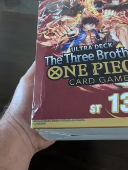 🔥ONE PIECE CARD GAME: The Three Brothers Ultra Deck Box ST-13 (English)🔥NEW. - Image 4