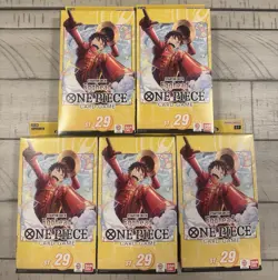 One Piece CCG Egghead ST 29 Starter Deck x5 Sealed Lot - Image 1