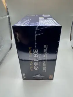 One Piece OP-01 Romance Dawn Booster Box New and Sealed Blue Bottom + case - Image 2