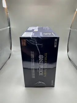 One Piece OP-01 Romance Dawn Booster Box New and Sealed Blue Bottom + case - Image 3