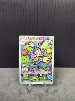 Ambipom 107/094 Me02: Phantasmal Flames illustration Rare (IR) Pokemon TCG NM - Image 1