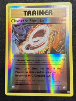 Pokemon TCG Evolutions Charizard Spirit Link 75/108 Reverse Holo 2016 - Image 1