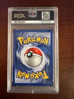 Pokemon League Black Star Surfing Pikachu Promo #28 PSA9 Cert # 68473794 - Image 4