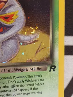 Pokemon Karte Dunkles Arbok 2/82 Team Rocket Set Pokemon Dark Alakazam Holo TCG - Image 5