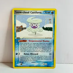 Snow-Cloud Castform 29/113 - EX Delta Species Rare Pokemon TCG NM - 2005 - Image 1