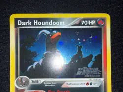 Dark Houndoom - 37/109 - Pokemon Ex Team Rocket Returns Reverse Holo Rare MP - Image 2