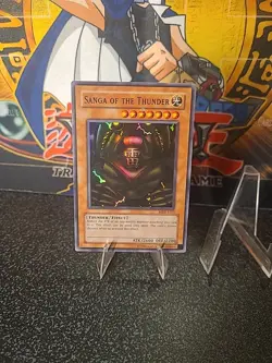 Yugioh Sanga of the Thunder MRD-E025 Super Rare Unl (MP) - Image 1
