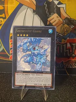 ABYR-EN049 Snowdust Giant Rare 1st Edition Mint YuGiOh Card - Image 1