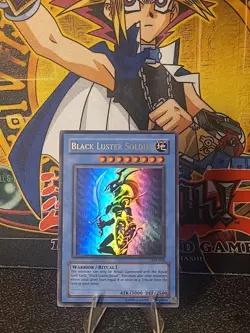 Yu-Gi-Oh Black Luster Soldier SYE-024 Ultra Rare Unlimited Light Play - Image 1
