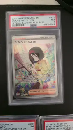 Yugioh 1st Ed PSA graded lot - Image 2