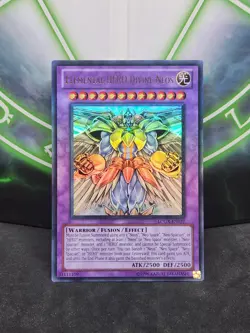 Yugioh Elemental Hero Divine Neos LCGX-EN077 Ultra Rare NM - Image 1