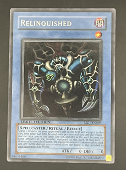 Yu-Gi-Oh! Relinquished MC1-EN003 Secret Rare limited edition - Image 1