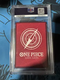 2023 One Piece #026 Sanji OP02 Alternate Art PSA 10 Gem Mint - Image 2