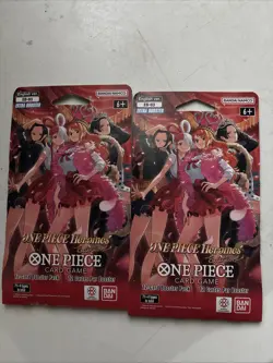 ONE PIECE Heroines EB-03 Lot x2 Sleeved Booster pack English Unopened In-hand - Image 1