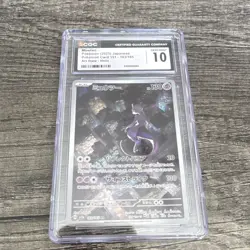 Pokemon Mewtwo CGC 10 Art Rare Holo Sv2a Card 151 183/165 Japanese - Image 1