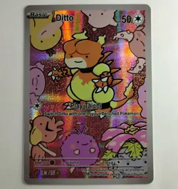 Ditto (Magmar) #59 Holo Foil After Skool Hobby Series 2 non-TCG Pokemon card - Image 1
