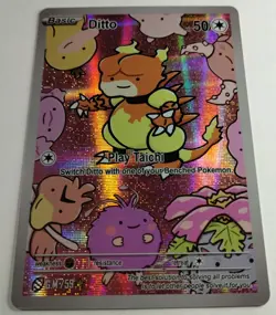 Ditto (Magmar) #59 Holo Foil After Skool Hobby Series 2 non-TCG Pokemon card - Image 2