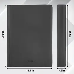 16-Pocket Binder for 1280 Trading Cards, Ringless Album with 40 Double Sided ... - Image 3